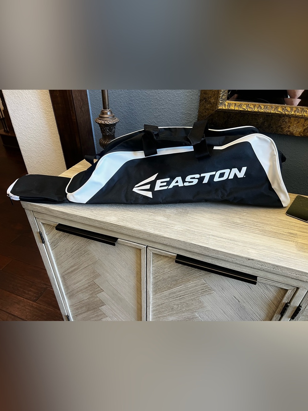 NEW!!! Easton Black and White Baseball Bat Duffel Bag